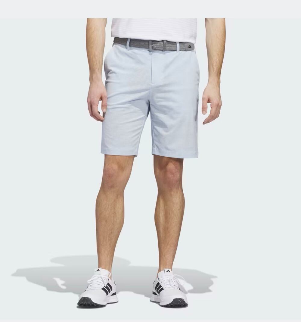 NWT Adidas Ultimate365 9-Inch Meltaway Golf Shorts Grey 30 Regular Performance